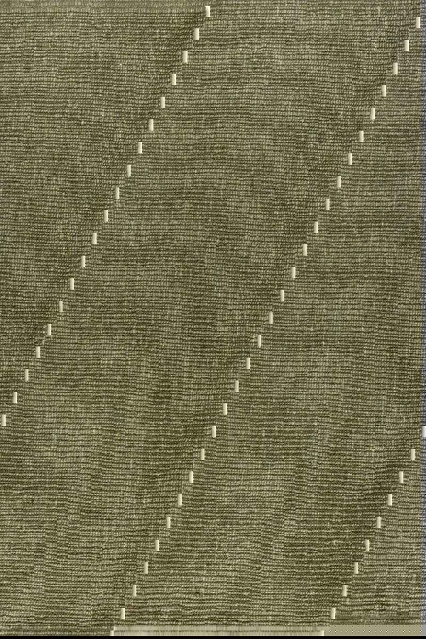 Handwoven Jute Green Rug – Natural Colour