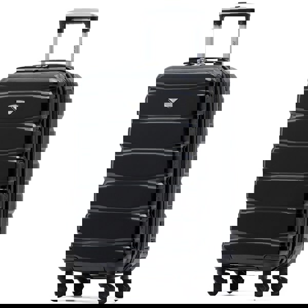 Flight Knight 55x35x20cm Cabin Carry Bag Hard Shell Suitcase 100+ Airline Approved