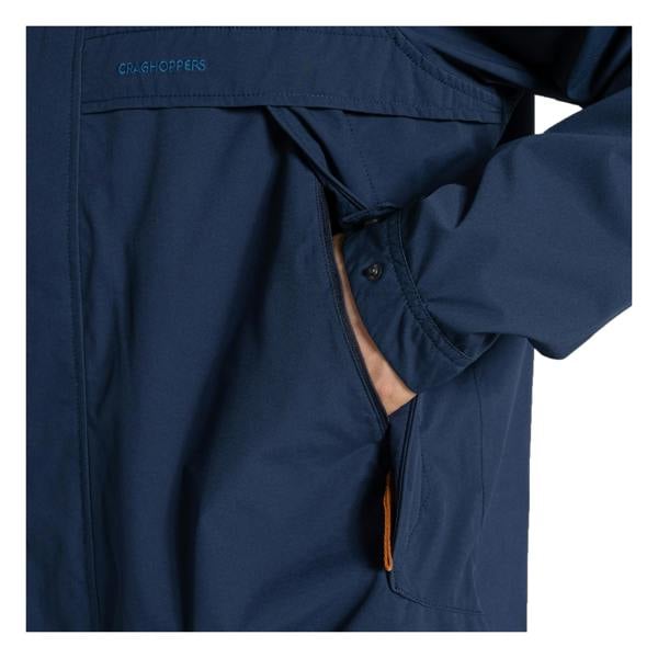 Craghoppers Mens National Trust Keskadale Waterproof Jacket - Blue Navy - 