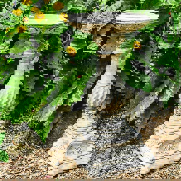 Classic Very Large Devon Garden Birdbath