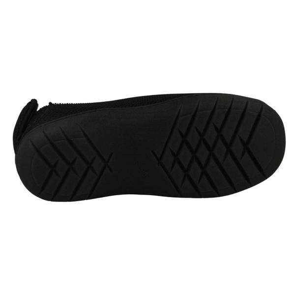 Spot On Unisex Spot On Perforated Cross Over Wide Fitting Slippers