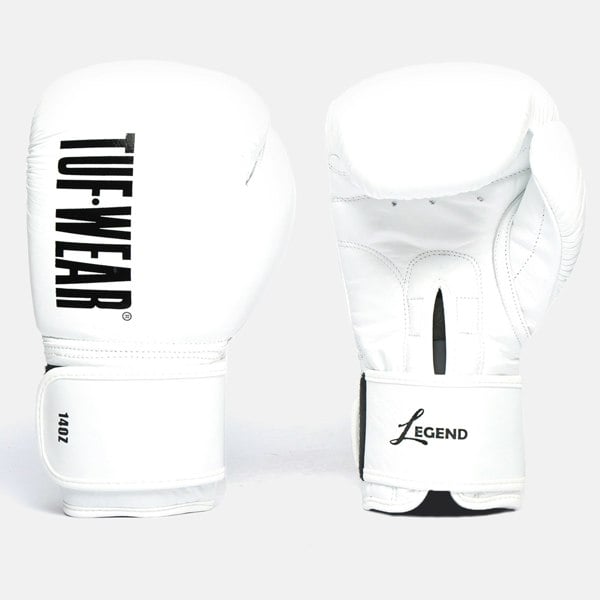 Tuf Wear Legend Leather HOOK AND LOOP Sparring Gloves
