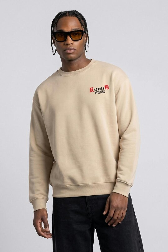 London Attitude Tokyo After Dark Graphic Sweatshirt