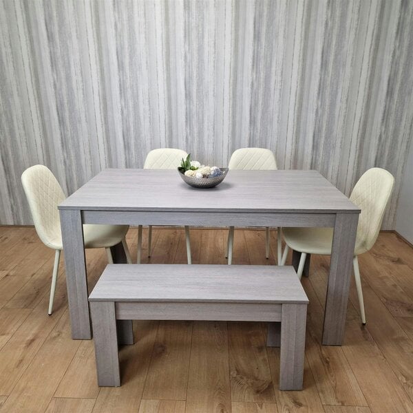 Kosy Koala Dining Table Set with 4 Chairs Dining Room, Kitchen table set of 4, and Bench
