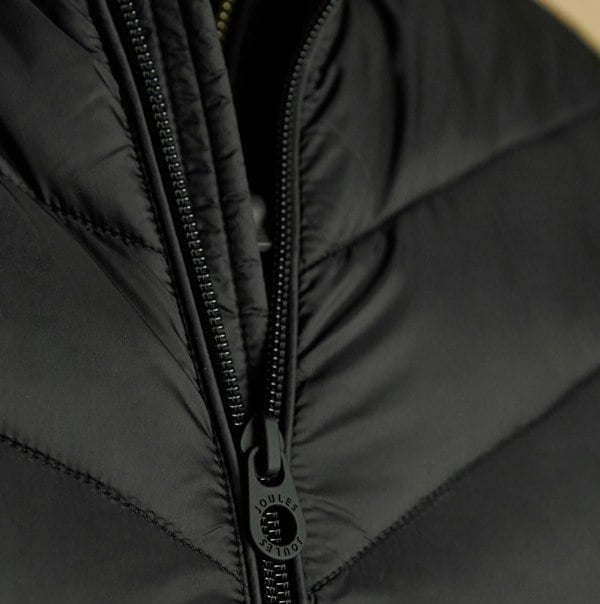 Joules GARRETT Mens Showerproof Padded Gilet Black