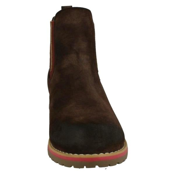 Down to Earth Ladies Down To Earth Flat Chelsea Ankle Boots