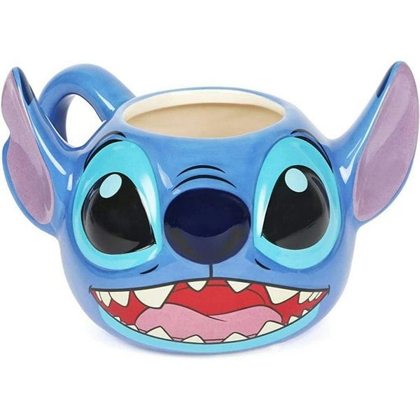 Lilo & Stitch 3D Sculpted Mug - Blue/Purple