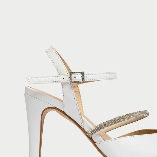 Calla Sienna Shoes  - White Leather