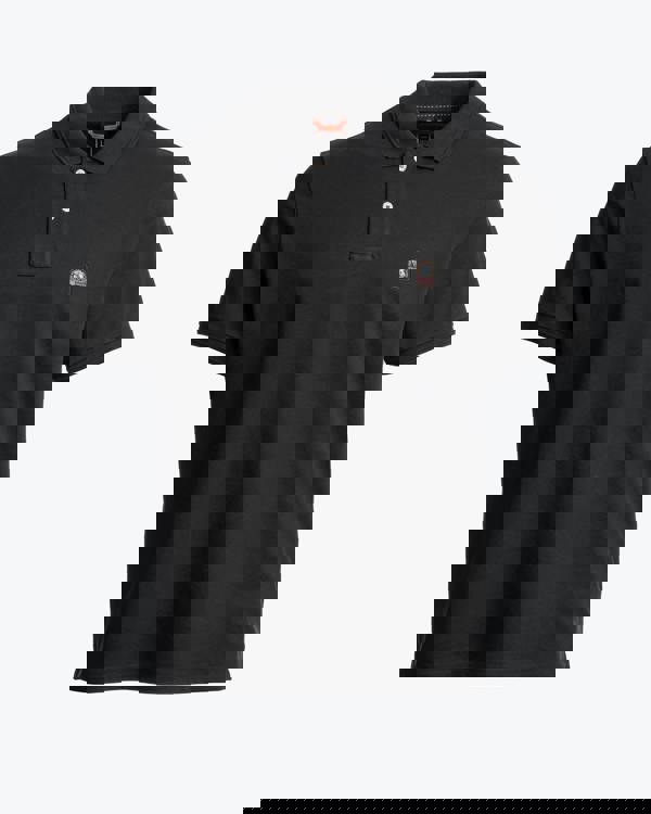 Parajumpers Wellington Mens Polo Shirt - Black 541