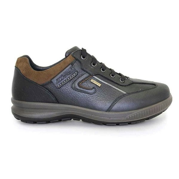 Grisport Mens Arran Leather Walking Shoes - Black