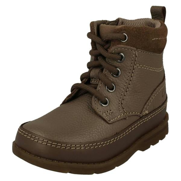 Clarks Girls Clarks Dual Fastening Ankle Boots Dabi Style T