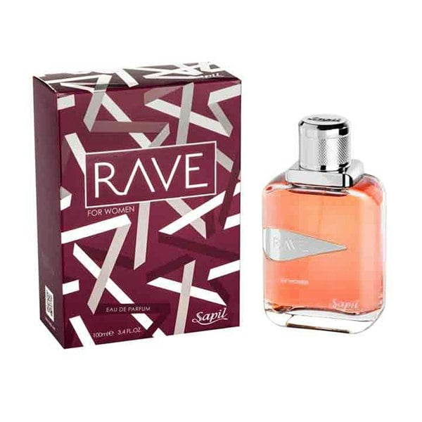 Sapil Rave Women Eau de Parfum 100ml with box and bottle