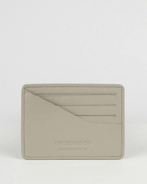 Larsson & Co Leather Card Holder With Painted Edge