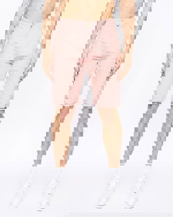 Crosshatch Sinwood Chino Shorts Soft Pink