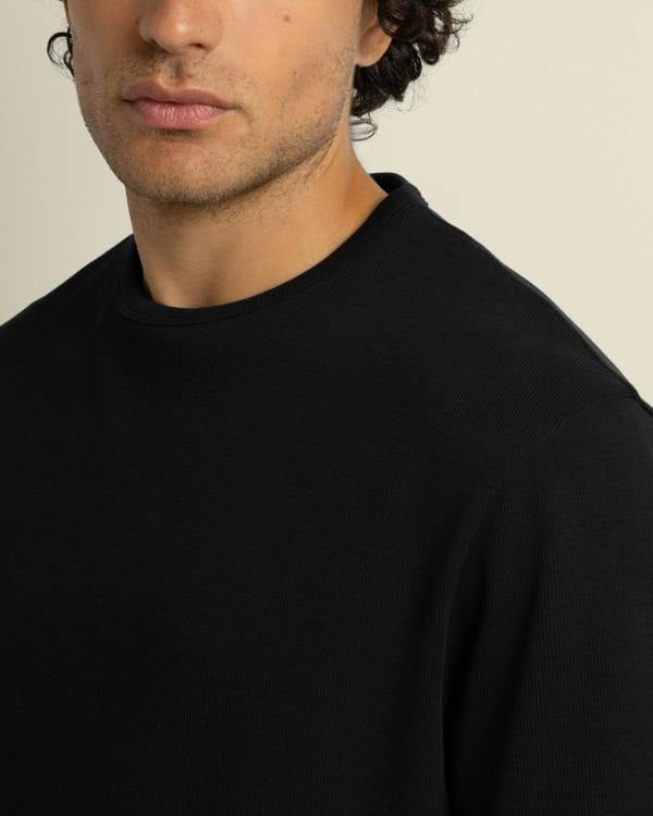 Larsson & Co Arvid - Ribbed T-Shirt
