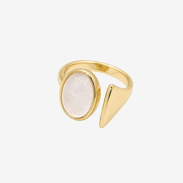 Uchi & Soto Enso Moonstone Wraparound Ring