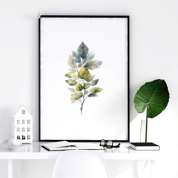 Watercolour Botanical | Set of 3 wall art prints