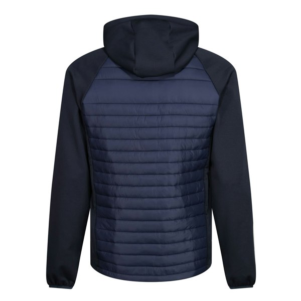 Regatta Men's Navigate Quilted Hybrid Jacket - Navy/Slate Grey