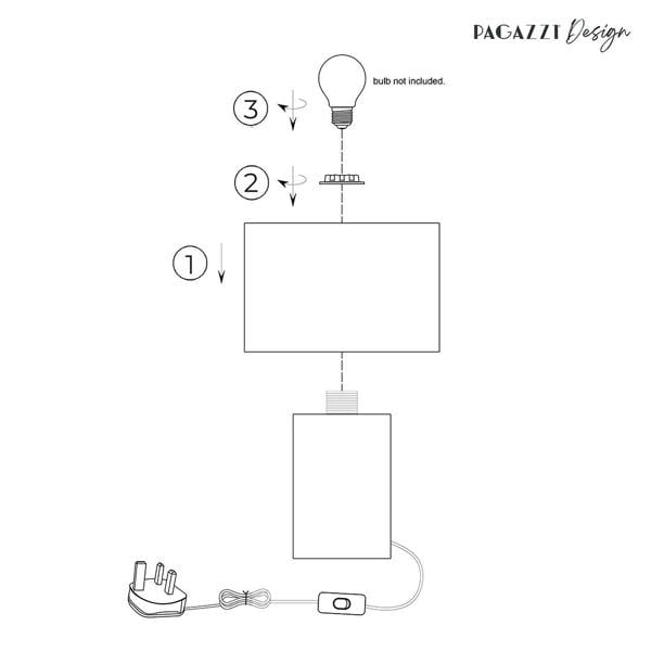 Leora White Table Lamp