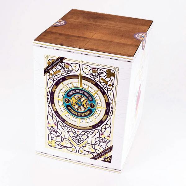 Luxury Whisky Advent Calendar - product in use