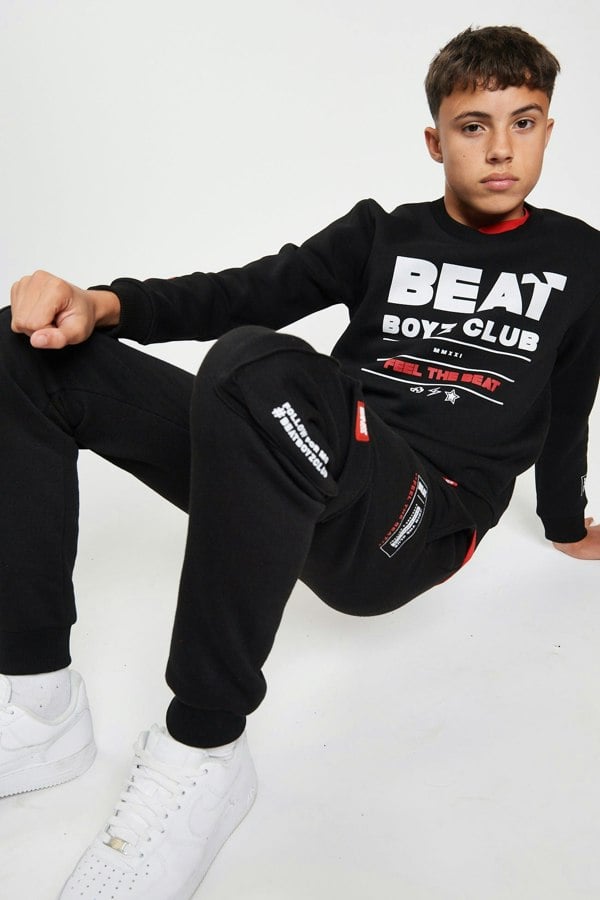 Beat Boyz Club Kingston Crew Sweat - Black