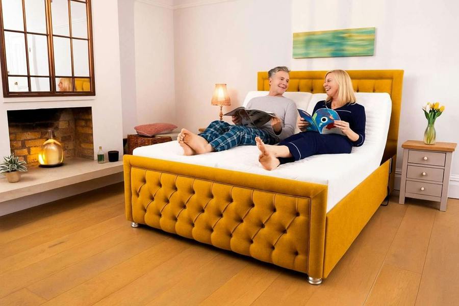 Paradise Beds 5ft King Whitmore Electric Adjustable Mobility Beds Dual action