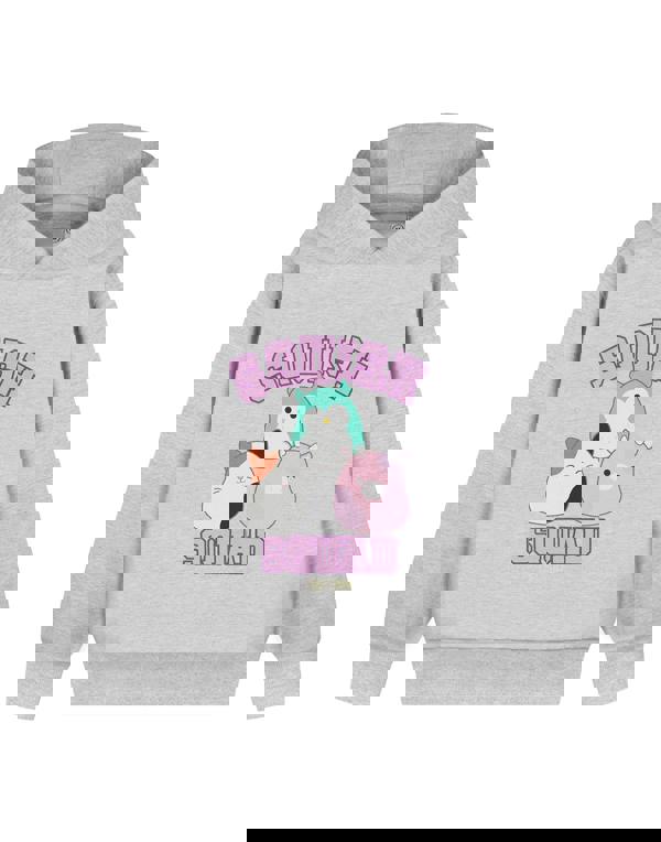 Squishmallows Girls Grey Squish Squad Hoodie