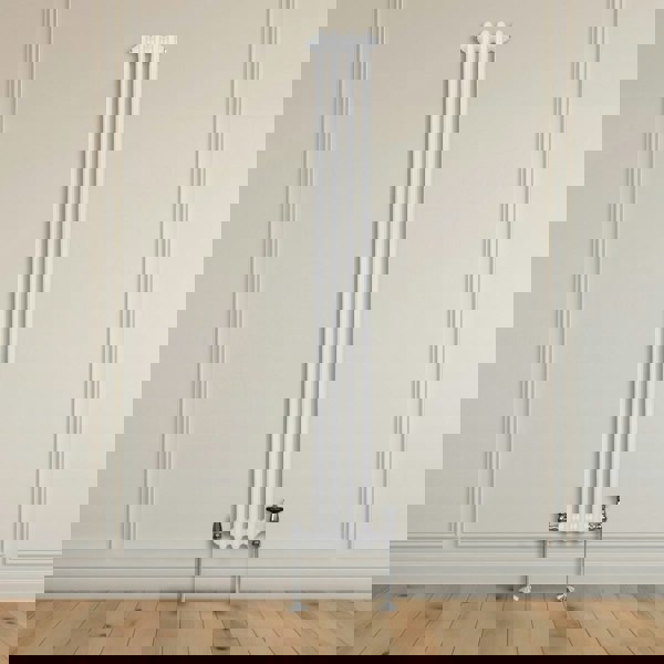Monstershop Traditional 3 Column Radiator - 1800 x 202mm - White