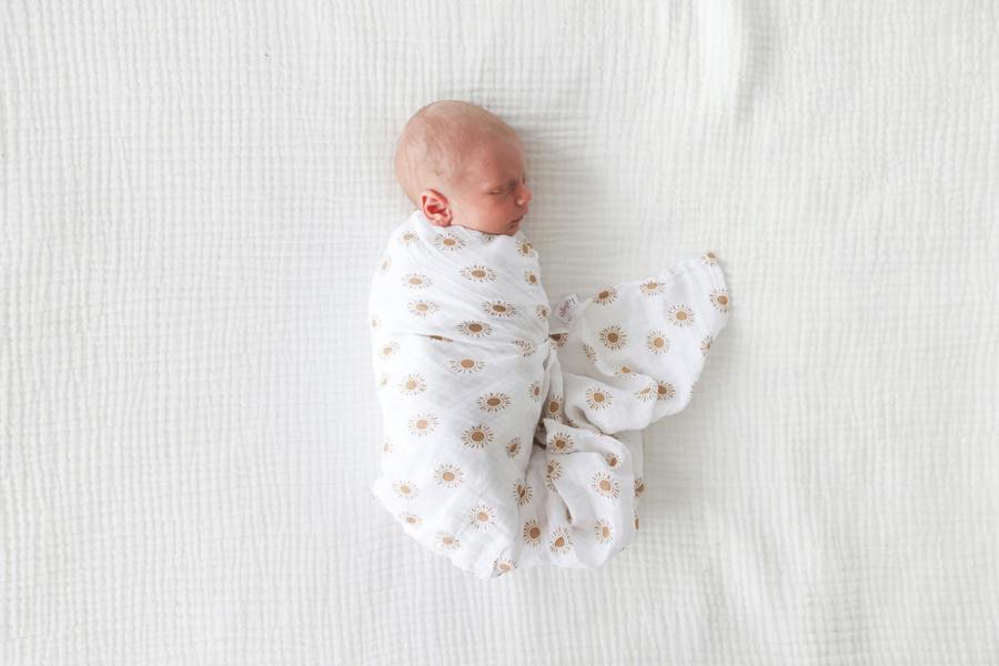 Lulujo - Muslin Swaddle - Suns