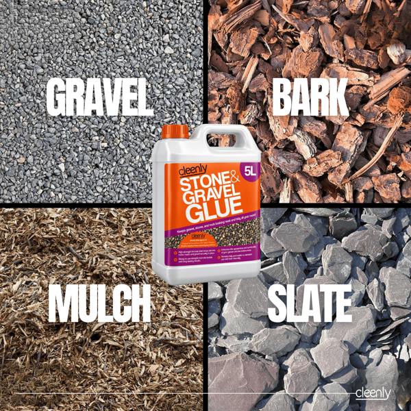 Cleenly Gravel Glue 5L