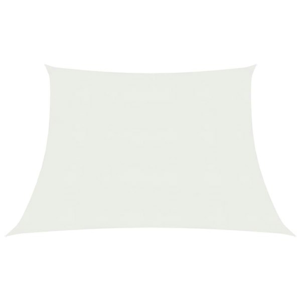 Berkfield Sunshade Sail 160 g/m�__ White 3/4x3 m HDPE