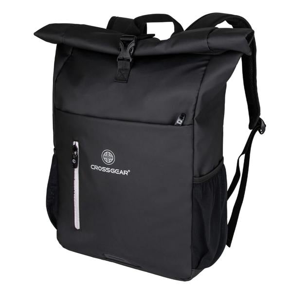 Crossgear Rebel Roll-Top Backpack - 32L Water Resistant Urban
