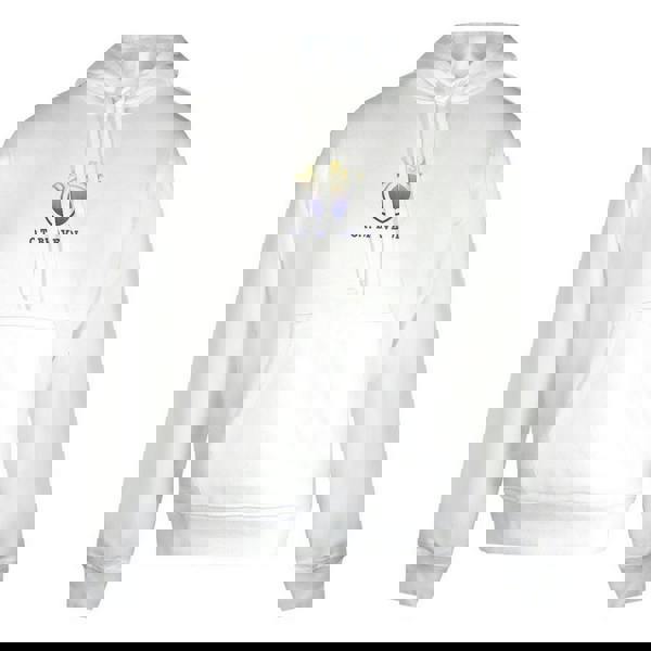 Diesel Mens Faded Logo Hoodie - White - 