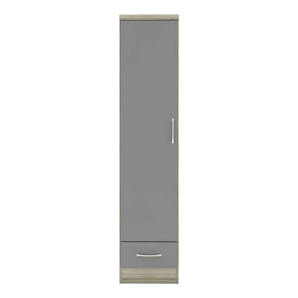 Seconique Nevada 1 Door 1 Drawer Wardrobe