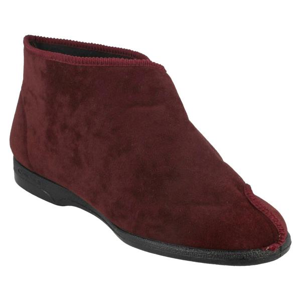 Spot On Mens Balmoral Flat Slipper Boot