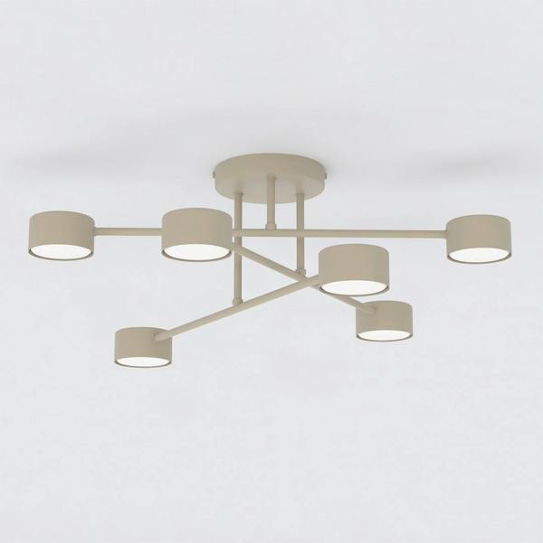 Emibig HALO Ceiling Lamp 6 x GX53 Beige