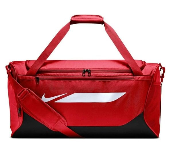 Nike Academy Medium Duffel Bag Holdall Red IO0918