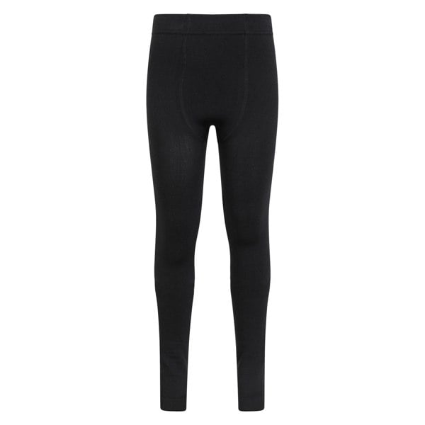 Mountain Warehouse Girls Brushed Isotherm Leggings - Black
