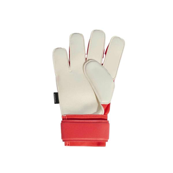 Adidas Childrens/Kids Predator Match Fingersave Football Goalkeeper Gloves - White/Red - 