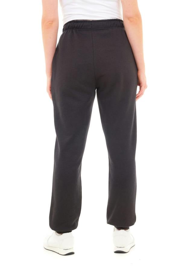 Smart Living Women's Soft Lounge Joggers - Cozy Sweatpants with Cuffed Hem & Drawstring - Black