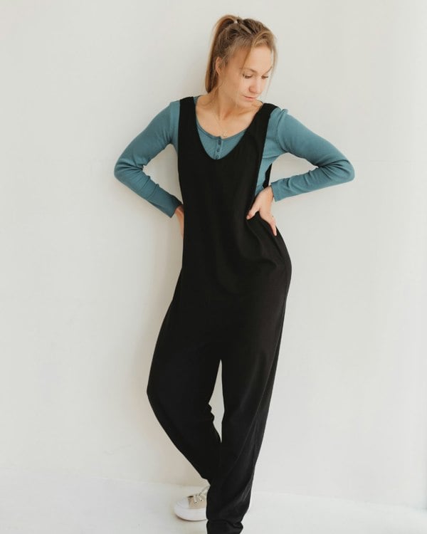 Jilly Black Jumpsuit- image 3
