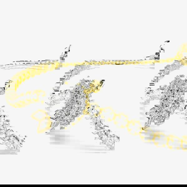 Swarovski Idyllia Gold Tone Plated Arrow Heart Bracelet 5744061