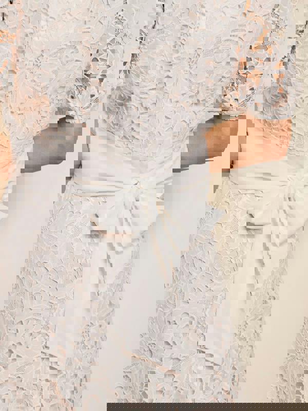 GWD Paola White Lace Top