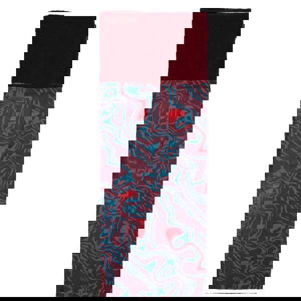 Trespass Womens/Ladies Rindell Neckwarmer - Dark Cherry Print - 