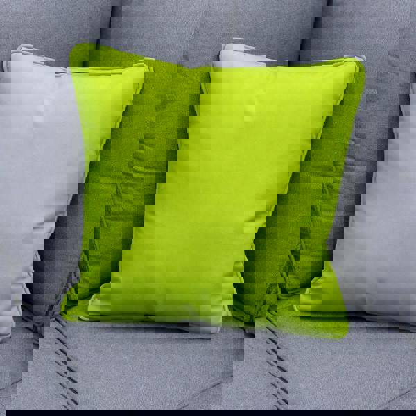 Scatter Cushions 45cmx45cm (18"x18") - Garden Sofa Cushions Pillows UK Made LIME GREEN The Garden Furniture Shop