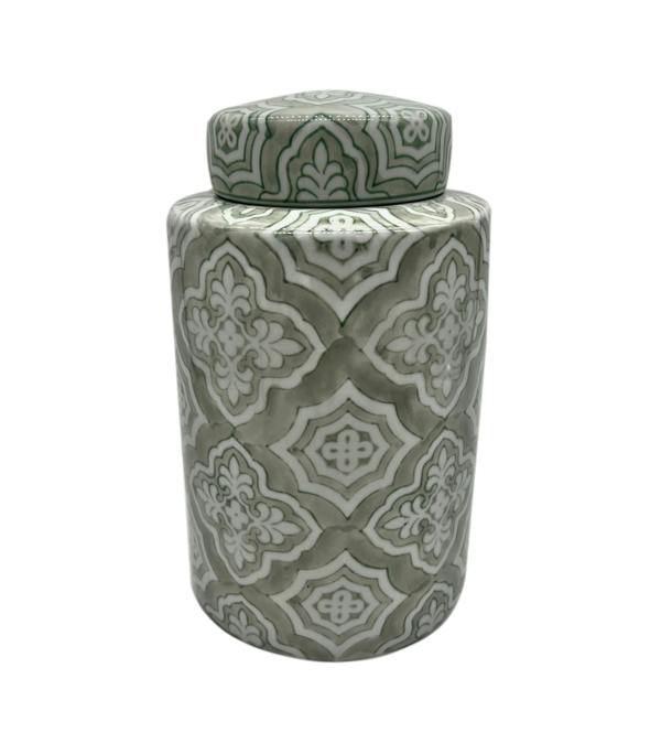 Memorials Direct Ceramic Patterned Urn (Sage) Adult