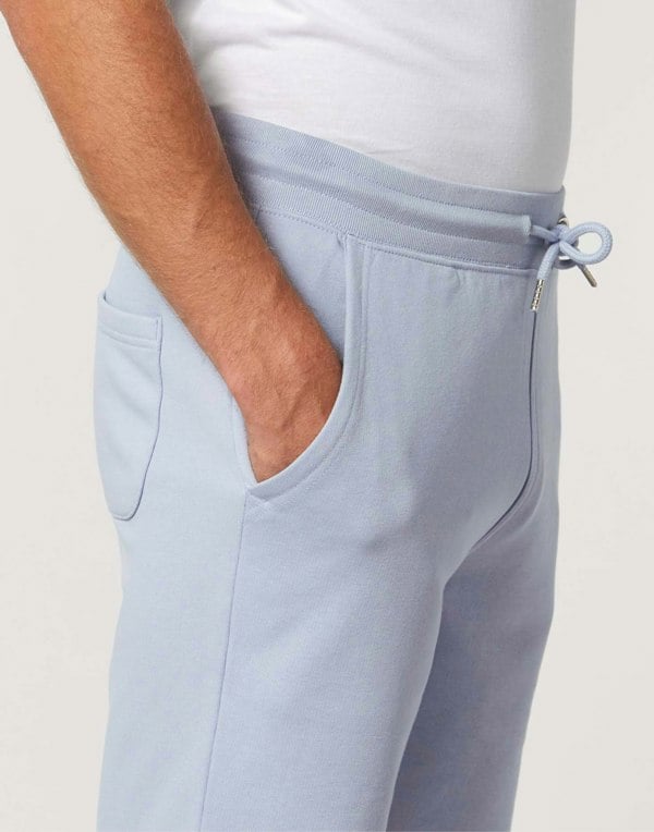 Men's Organic Cotton Relax Shorts – Serene Blue - British Boxers