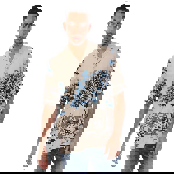 Boss Mens Rayer Shirt - Beige - 