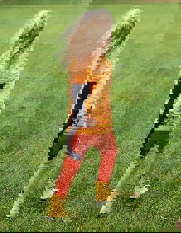 Organic Black Cat Applique T-Shirt - Toby Tiger UK Retail