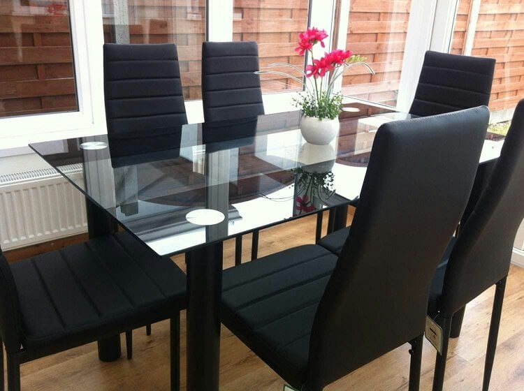Kosy Koala Dining Table Set with 6 Chairs Dining Room, and Kitchen table set of 6